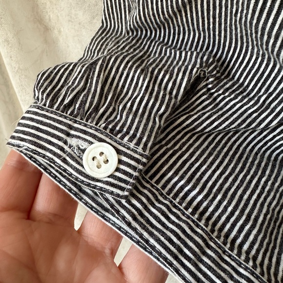 Live a Little Black and White Striped Dress, Size 12, 3/$25 - Picture 5 of 8